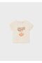 Baby Girl Beige T-shirt 2 Pieces 01008-060 - 2