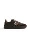 Women's Brown Comfortable Fit Half Star Patterned Sneaker - 3