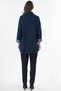 Buttoned Non-Denim Jacket Dark Navy Blue - 5
