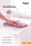 Begonie Microfiber Dust Cleaning Cloth Large Area Sensitive Surface and Dust Cloth 70X50 cm Pink - 4