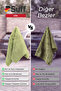 Lilie Microfiber Car Cleaning Cloth Multi-Purpose Large Car Washing and Detailing Cloth 70X50 cm Green - 5