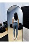 Lycra High Waist Snow Washed Blue Skinny Fit Jeans Pants - 4