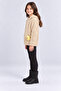 Girl's Hooded Plush Coat with Zipper Pockets and Duck Accessory Soft Winter Jacket Ak4127 - 4