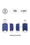 Elite 20" Soft Luggage - Blue + 2-Year - 6