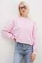 3 Threaded Basic Sleeveless Oversize Sweatshirt - 3