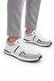 Lucca White Genuine Leather Men's Casual Shoes with Eva Sole - 7