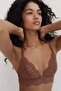 Padded soft lace bra - 4