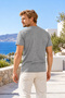 100% Cotton Cultivated Regular Unisex Basic T-Shirt / Black - White - Gray 3-Pack T-Shirt Short Sleeve Crew Neck T-Shirt - 6