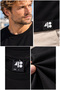 100% Cotton Cultivated Regular Unisex Basic T-Shirt - Black - Crew Neck Short Sleeve Black T-Shirt - 6