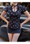 Poplin Fabric Polka Dot Tie-Dye Shirt - 5