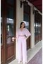 Tencel Fabric Tie-Dye Set — Pink - 4