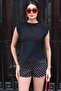 Linda Fabric Padded Blouse |   Strong & Flawless — Black