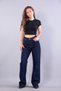 5771 (n-1083) round neck short sleeve crop - 4