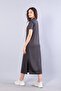 26675 polo neck modal fabric dress - 4