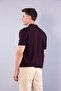 10026 self-striped zippered collar knit t-shirt - 3