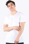 2021 V-neck Basic Single Jersey Regular Fit T-shirt - 2