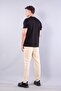8342 Modal Overdo Written O-Neck T-Shirt - 6