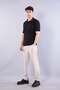 10028 Polo Collar Buttoned Ribbed Knitwear T-Shirt - 5