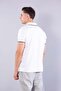 8328 Pike Modal T-Shirt with Collar and Shoulder Stripes - 3