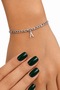 316L Steel Silver Color Figaro Model 2 Pieces Bracelets - Set of 2 Non-Tarnish Stainless Steel Women Men Couple Bracelets - 2