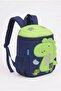 Sofy Series – 3D Dinosaur Figured, Reflective, Children's Kindergarten and Nursery Backpack - 7