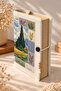 Patchwork Art Series Book Cover |   Digital Printed Fabric |   A5 Novel Cover |   Van Gogh |   Claude Monet - 2