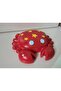 14cm Crab Box Candle Holder Silicone Mold K-1626, Stone Powder Polyester Cement Plaster Mold - 3