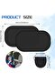 2 PCS Car Window Sun Shades for Baby,50 x 30cm Universal UV Visors with Storage Bag - 2