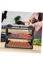 Wall Mounted Tiered Shelf Kitchen Organizer, Stackable Serving Tray for Hot Pot - 6