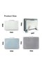 Plastic Cutting Boards with Grinding Area and Measurement,Chopping Board Set of 3 with Holder,Purple - 2
