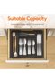 Expandable Silverware Organizer 8.5-14.1 Inch, Plastic Utensil Tray for Kitchen Drawer - 2
