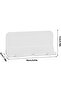 Hands Free Wall Mount Phone Holder with Adhesive Strip with All Phone or Mini ipad White - 5