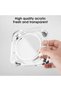 4-hole ventilated transparent acrylic desktop stand cooling base, dustproof, suitable for mini4 - 5