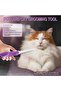 Detangling Pet Grooming Comb with Long & Short Stainless Steel Teeth Dog Comb - 4