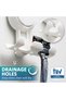 2 Pack, Powerful Suction Cup Shower Hooks,Damage-Free Wall Hooks,Easy to Install and Reuse, White - 4