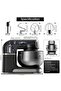 5L Stand Mixer, 6 Speed Electric Food Mixer with Whisk Dough Hook & Flat Beater - 4