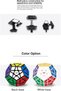 Megaminx Speed Cube,3x3x3 Pentagonal Dodecahedron Magic Cube Puzzle,Black - 5