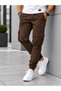 Cargo Trousers, Cotton Stretch Fabric, Elastic Waist and Hem, Cargo Pants - 3
