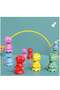Kids Dinosaur Matching Eggs,2-in-1 Geometric Shape Stacking and Storage Matching Smart Eggs - 5