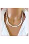 Bead Detailed White Women's Necklace