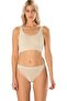 Içgiyimpasajı 2-Piece Skin Thick Strap Bamboo Women's Bustier Bra with Removable Pads (Economic Package) - 3