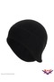 Men's Black Winter Thermal Cold-Protective Fleece Gloves - Drawstring Fleece Neck Gaiter - Fleece Earflap Beanie 3-Piece Set - 4