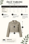 Patterned pocket detailed crop jacket - 8