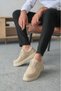 Zrk-x6 premium high quality beige suede daily men's lace-up classic shoes - 5