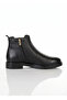 101 Casual Black 100% Genuine Leather Men's 4 Season Boots Chelsea Shoes - 3