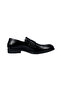 Men's formal slip on shoes black - 3