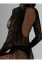 Ciorapi lungi cu model leopard Vesper - 2