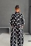 Polka Dot Chinese Button Viral Oversize Tracksuit Set - 2