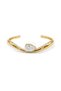 Marquise Drop Zircon Stone Gold Steel Bracelet