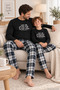 Father Son Just Be Cool Printed Plaid Milan Pajama Set - Sold Separately - 4